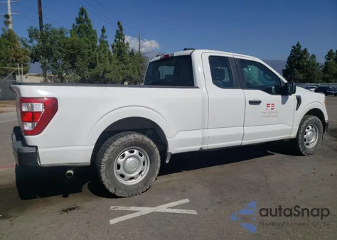 2022 Ford F150 Super Cab z USA, uszkodzony, nr VIN 1FTEX1CB4NKD10054